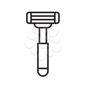 Royalty-free Clipart Image of a Razor