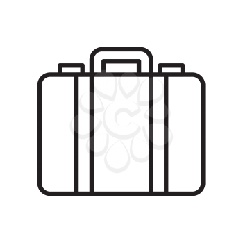 Royalty-free Clipart Image of a Suitcase