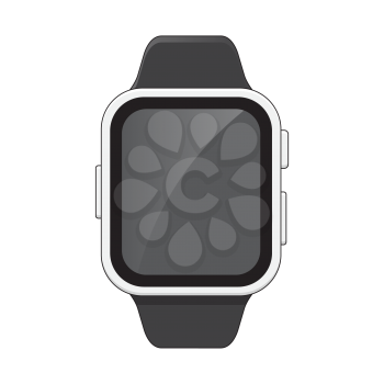 Royalty-free Clipart Image of a Smart Watch