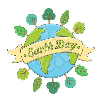 Royalty-Free Clipart Image for Earth Day