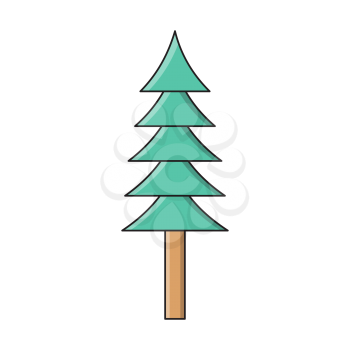 Royalty-Free Clipart Image of a Tree