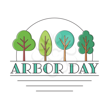 Royalty-Free Clipart Image for Arbor Day