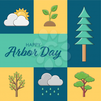 Royalty-Free Clipart Image for Arbor Day