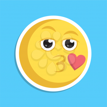 Royalty-Free Clipart Image of an Emoji