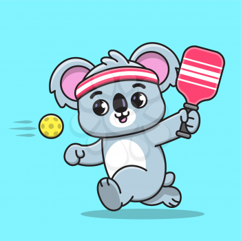 Royalty-Free Clipart Image for Pickleball