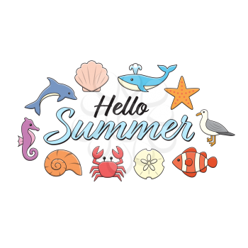 Royalty-Free Clipart Image for Summer