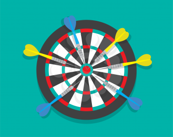 Royalty-Free Clipart Image for Darts