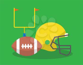 Royalty-free Clipart Image for Football