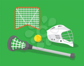 Royalty-Free Clipart Image for Lacrosse 