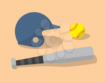 Royalty-Free Clipart Image for Baseball
