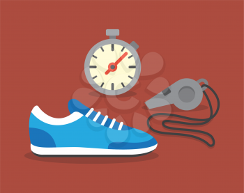 Royalty-Free Clipart Image for Running
