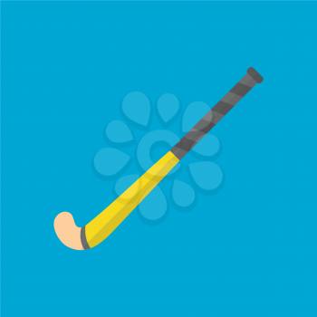 Royalty-Free Clipart Image of a Field Hockey Stick