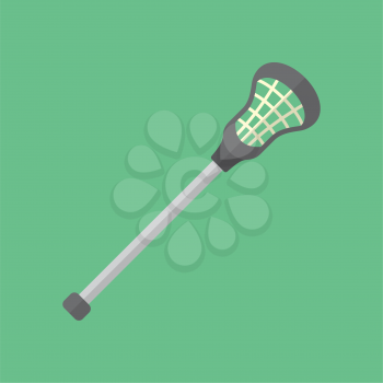 Royalty-Free Clipart Image of a Lacrosse Stick
