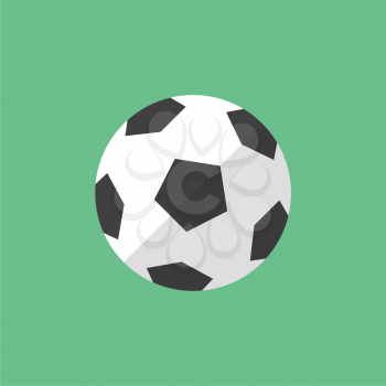 Royalty-Free Clipart Image of a Soccer Ball