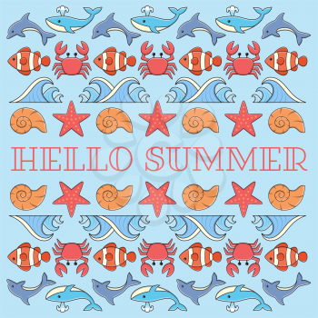 Royalty-Free Clipart Image for Summer