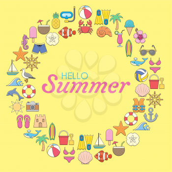Royalty-Free Clipart Image for Summer