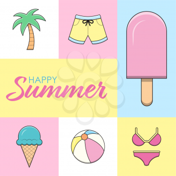 Royalty-Free Clipart Image for Summer