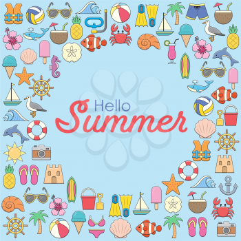 Royalty-Free Clipart Image for Summer