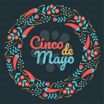 Royalty-Free Clipart Image for Cinco de Mayo