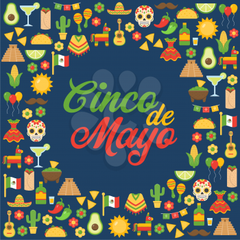 Royalty-Free Clipart Image for Cinco de Mayo