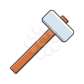 Royalty-free Clipart Image, Part of a Labor Day Set