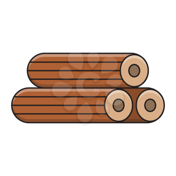 Royalty-free Clipart image of wood