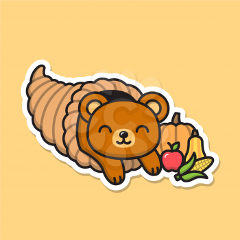 Royalty=free clipart image for Thanksgiving