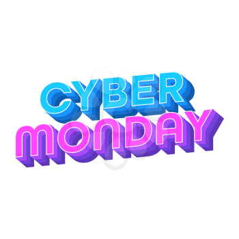 Royalty-free Clipart Image for Cyber Monday