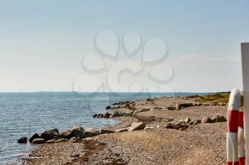 a landscape of blue and clear ocean view