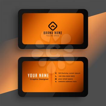 simple luxury business card template