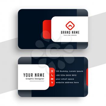 corporate company business card modern design