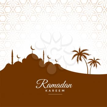 cultural ramadan kareem seasonal greeting design