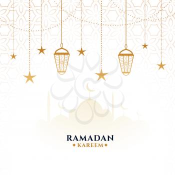decorative ramadan kareem arabic background design