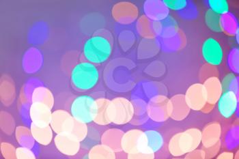Blurred view of colorful lights�