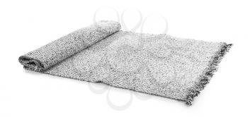 Clean carpet on white background�