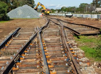 railway track preparation for modernization