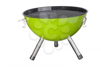  kettle barbecue grill isolated on white background