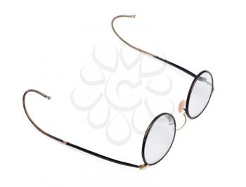 retro glasses isolated  on a white background