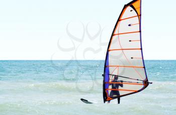 Royalty Free Photo of a Windsurfer