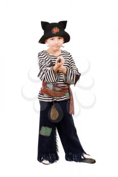 Royalty Free Photo of a Little Boy Pirate