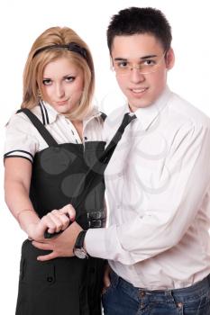 Royalty Free Photo of a Young Couple