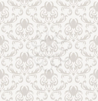 Seamless vector damask pattern. For easy making seamless pattern just drag all group into swatches bar, and use it for filling any contours.