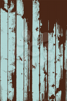 Grunge two colors wooden wall pattern. Vector illustration.