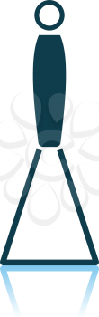 Potato Masher Icon. Shadow Reflection Design. Vector Illustration.