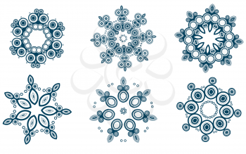 Royalty Free Clipart Image of Ornamental Designs