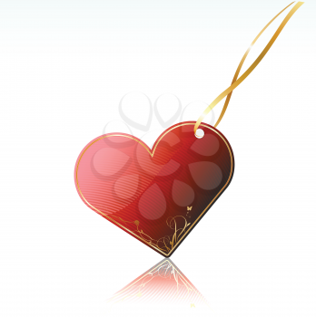 Royalty Free Clipart Image of a Heart