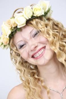 Royalty Free Photo of a Smiling Bride