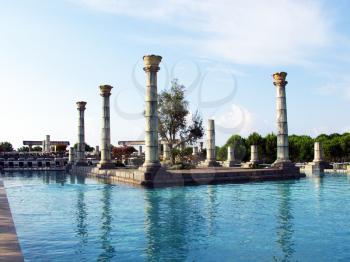 Royalty Free Photo of a Pool at a Resort