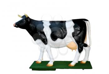 Full-size dummy of cow breed Dutch