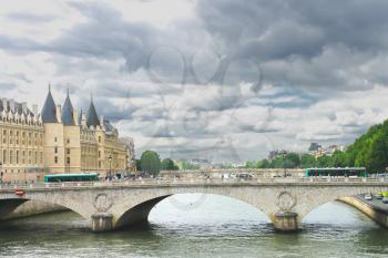 Bridge over the Seine. Paris. France